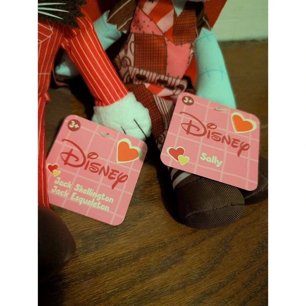 Target Exclusive Jack Skellington Sally‎ Valentine Plush Set 12